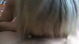 Частный секс с пошлой блондинкой перед вебкой