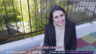 Русская сестричка потрахалась с братом в анал ради кончи на лицо в подворотне