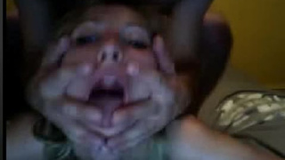 Иррумация перешла в жесткий любительский секс